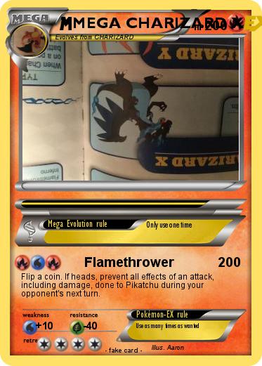 Pokemon MEGA CHARIZARD X