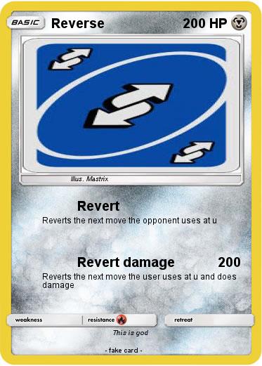 Pokemon Reverse