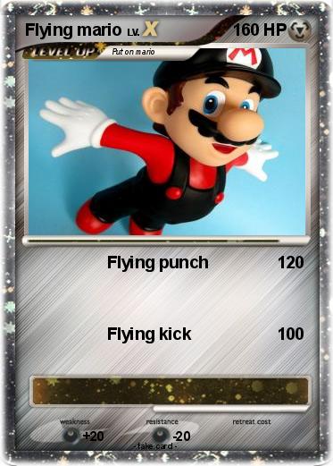 Pokemon Flying mario
