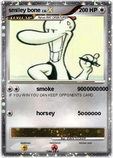 Pokemon smiley bone