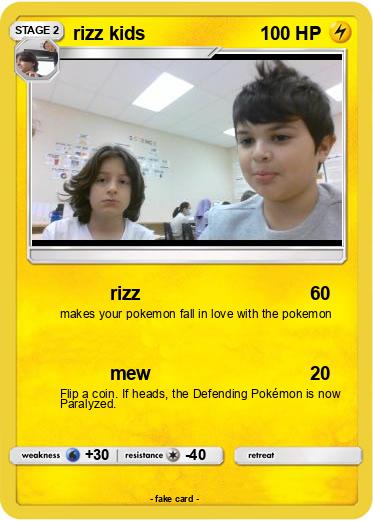 Pokemon rizz kids