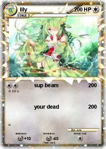 Pokemon lily