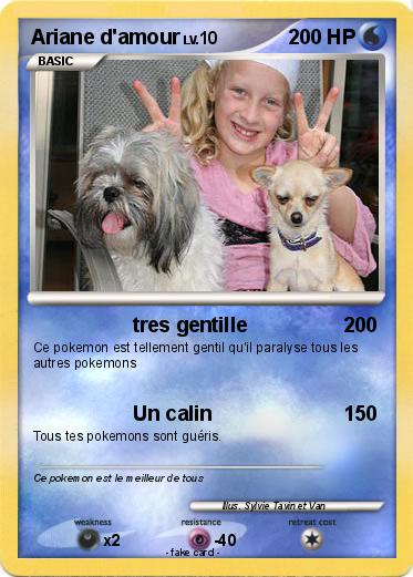 Pokemon Ariane d'amour