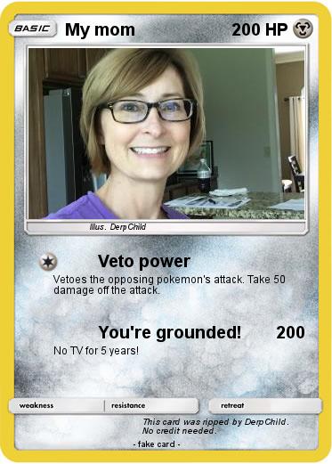Pokemon My mom