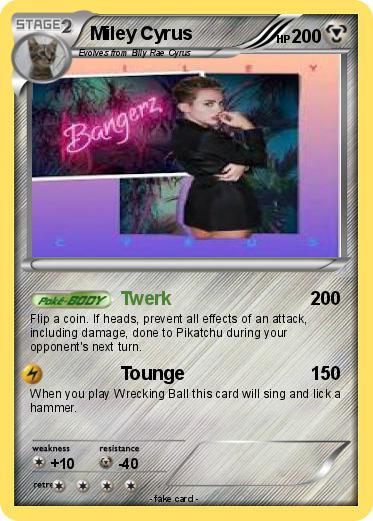 Pokemon Miley Cyrus