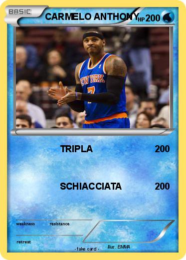 Pokemon CARMELO ANTHONY