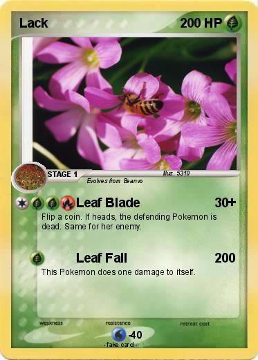 Pokemon Lack