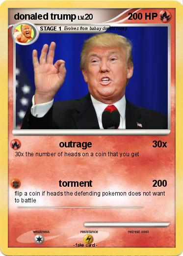 Pokemon donaled trump