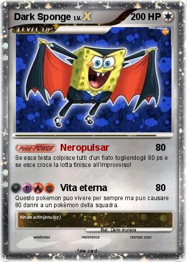 Pokemon Dark Sponge