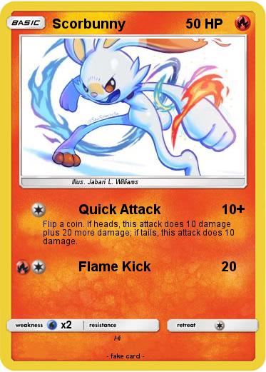 Pokemon Scorbunny