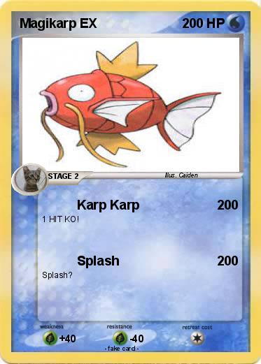 Pokemon Magikarp EX
