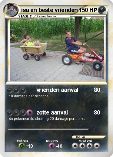 Pokemon isa en beste vrienden