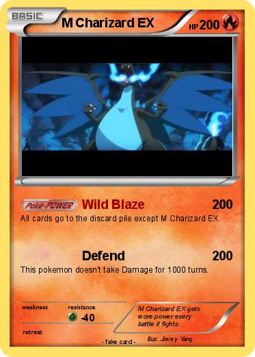 Pokemon M Charizard EX