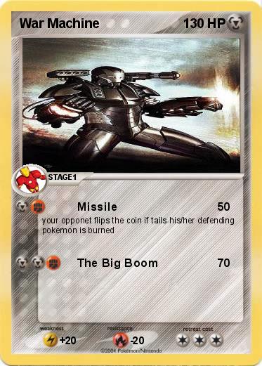 Pokemon War Machine