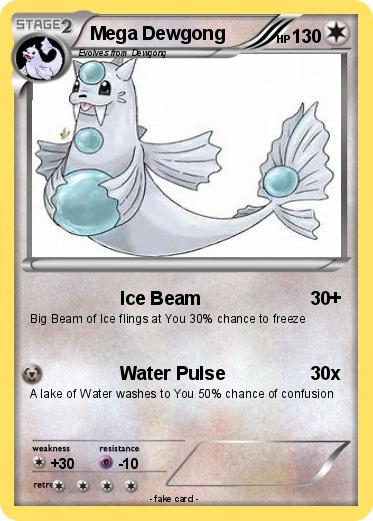 Pokemon Mega Dewgong