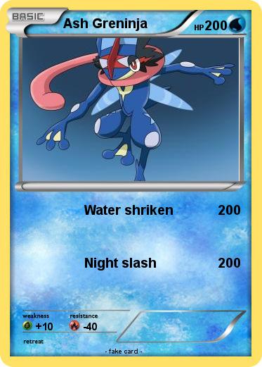 Pokemon Ash Greninja