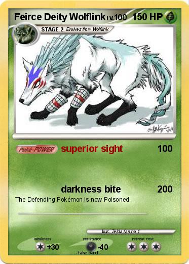 Pokemon Feirce Deity Wolflink