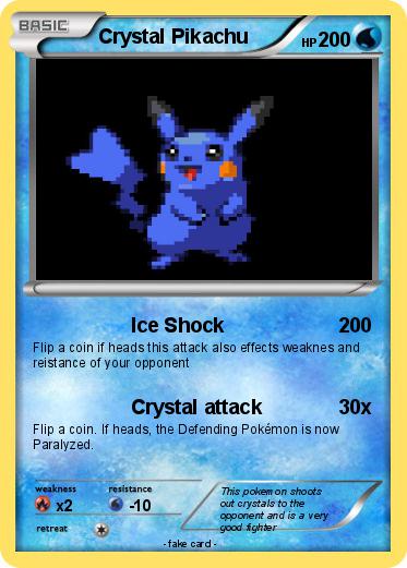 Pokemon Crystal Pikachu