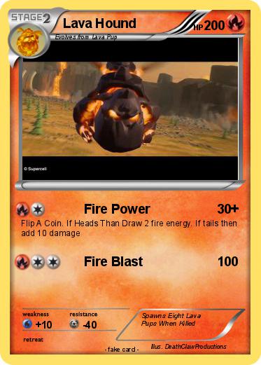 Pokemon Lava Hound