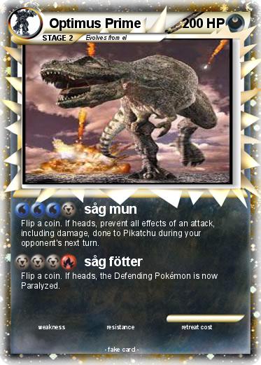 Pokemon Optimus Prime