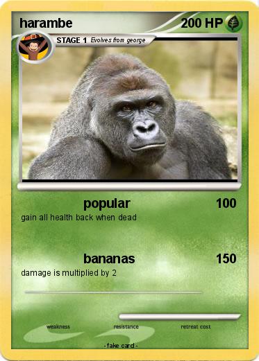 Pokemon harambe
