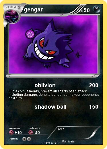 Pokemon gengar