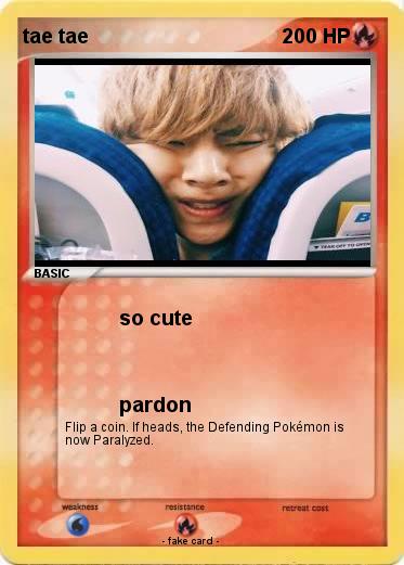 Pokemon tae tae