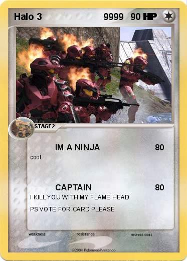Pokemon Halo 3                        9999        HP