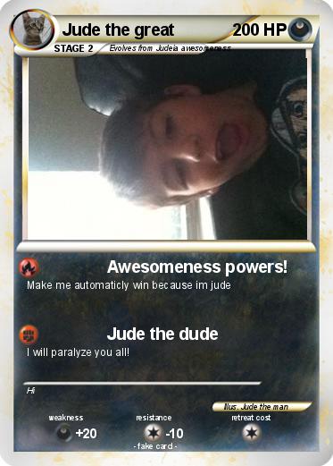 Pokemon Jude the great
