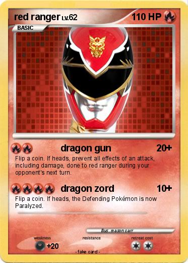 Pokemon red ranger
