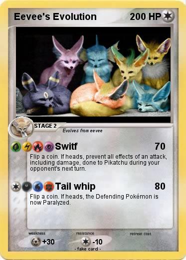 Pokemon Eevee's Evolution