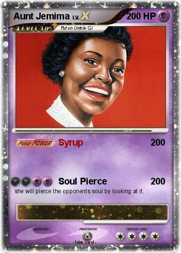 Pokemon Aunt Jemima