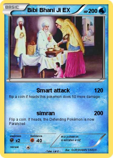 Pokemon Bibi Bhani Ji EX
