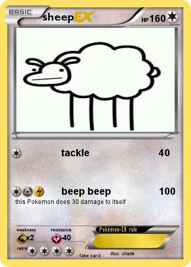 Pokemon sheep