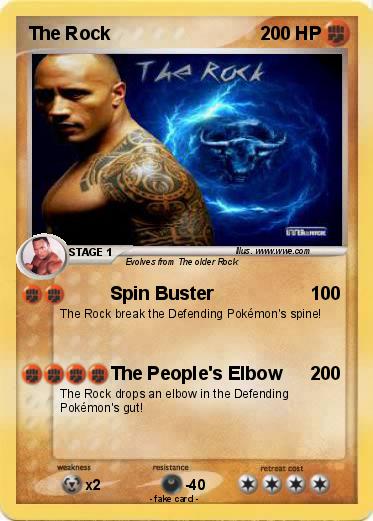 Pokemon The Rock