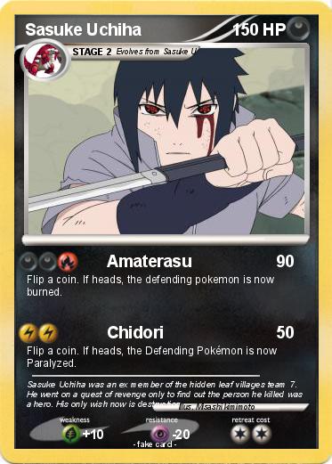 Pokemon Sasuke Uchiha