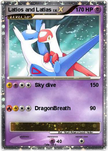 Pokemon Latios and Latias