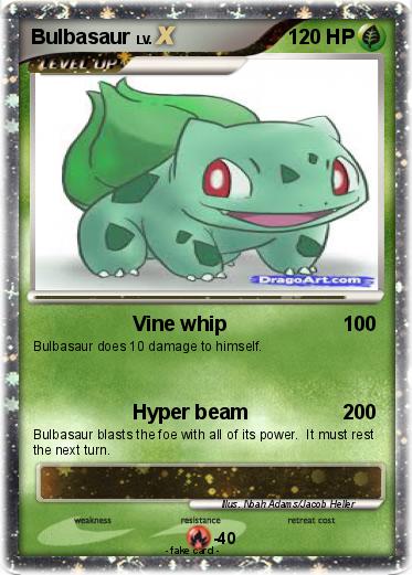 Pokemon Bulbasaur