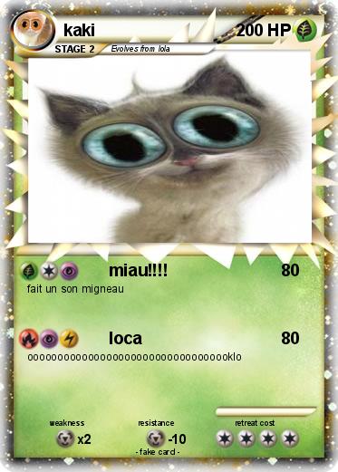 Pokemon kaki