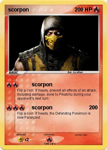 Pokemon scorpon
