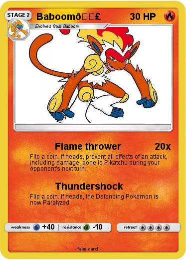 Pokemon Baboom????