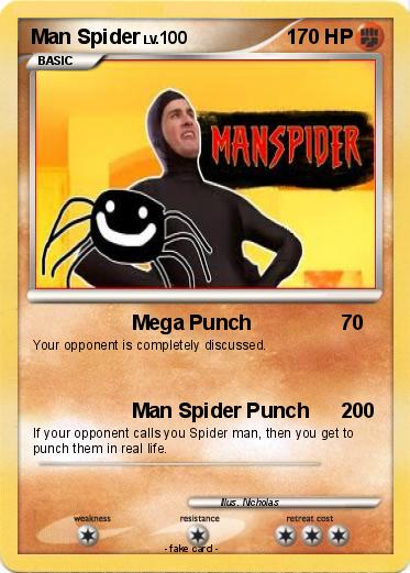 Pokemon Man Spider