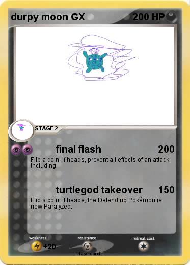 Pokemon durpy moon GX