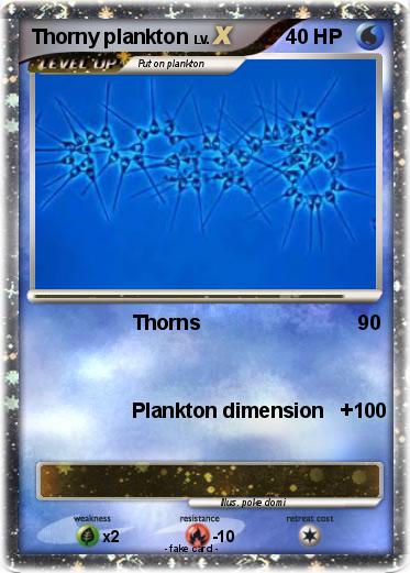 Pokemon Thorny plankton