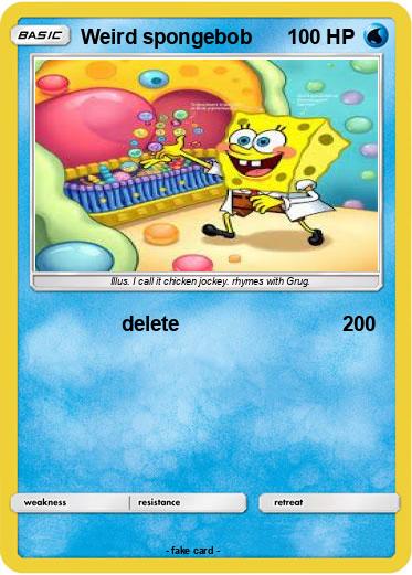 Pokemon Weird spongebob