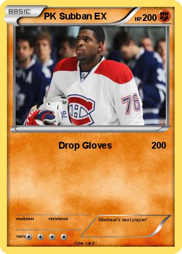 Pokemon PK Subban EX