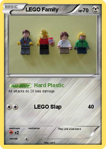 Pokemon LEGO Family