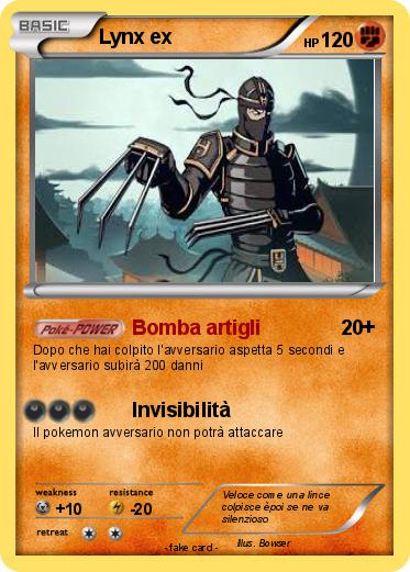 Pokemon Lynx ex