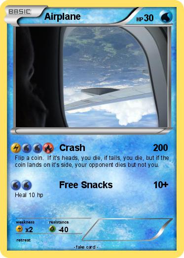 Pokemon Airplane