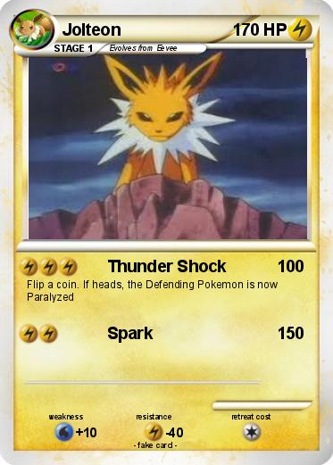 Pokemon Jolteon